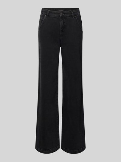 Marc Cain Jeans mit weitem Bein und Eingrifftaschen Black 2