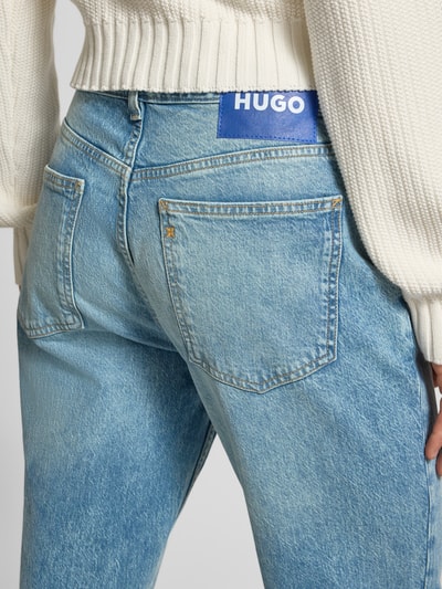 Hugo Blue Tapered Fit Jeans aus Baumwoll-Mix Modell 'BRODY' Hellblau 3