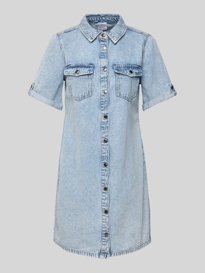 Vero Moda Soepele jeansjurk van een mix van katoen en viscose, model 'JENNIE' Jeansblauw - 2