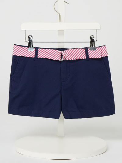 Polo Ralph Lauren Kids Shorts met riem  Marineblauw - 1