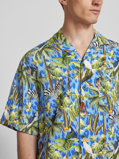 REVIEW Koszula casualowa z listwą guzikową Jasnoniebieski 3