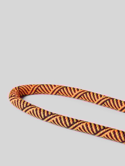 MADS NØRGAARD Schlüsselanhänger mit Label-Detail Dunkelorange 3