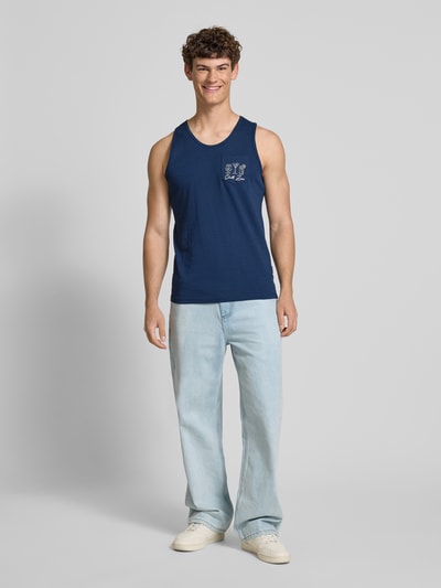 Blend Tanktop mit Brusttasche Modell 'UERIK' Marine 1