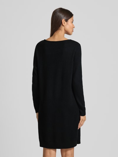 Vila Knielanges Kleid mit Rundhalsausschnitt Modell 'RIL' Black 5