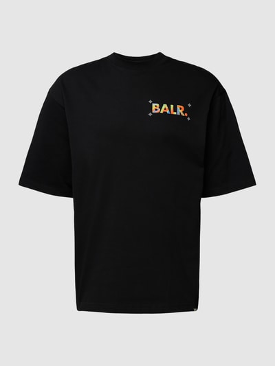 Balr. T-Shirt mit Label- und Motiv-Print Modell 'Joey' Black 2