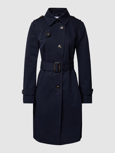 Jake*s Collection Trenchcoat met riem Marineblauw - 2