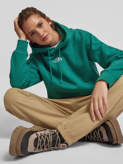 The North Face Korte hoodie met gestikt logo Groen - 3