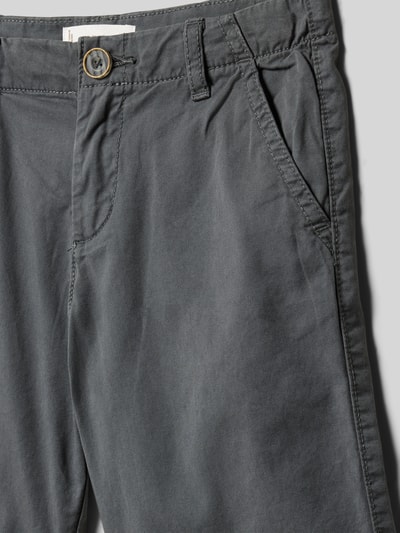 Mango Regular Fit Bermudas mit Eingrifftaschen Modell 'belice' Mittelgrau 2