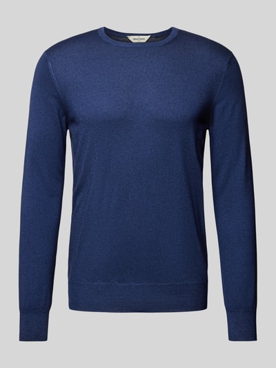 GRAN SASSO Gebreide pullover van puur kasjmier Marineblauw - 2