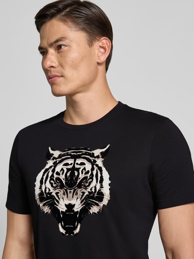 Antony Morato T-shirt met motiefprint Zwart - 3