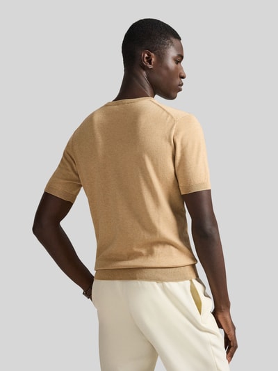 Polo Ralph Lauren Slim Fit T-Shirt aus reiner Baumwolle Camel 5