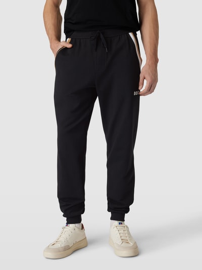 BOSS Sweatpants mit Eingrifftaschen Modell 'Iconic' Black 4