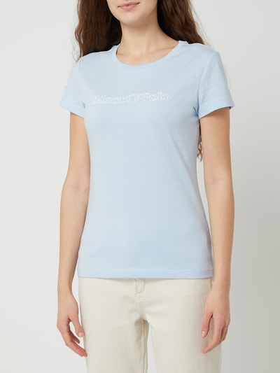 Marc O'Polo T-Shirt aus Bio-Baumwolle  Bleu 4