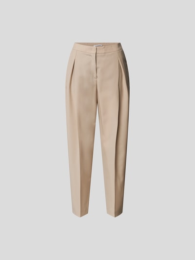 Agnona Bundfaltenhose im Balloon Fit Beige 2