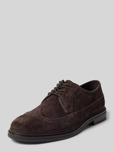 GANT Sneaker aus echtem Leder Modell 'Bidford' Dunkelbraun 1