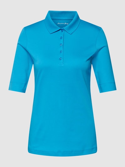 Christian Berg Woman Poloshirt mit 1/2 Arm Blau 2