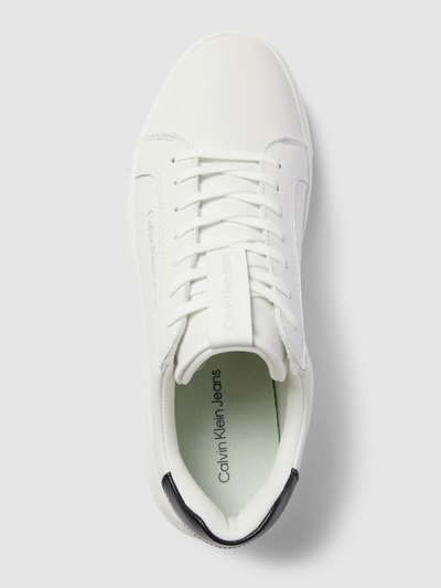 Calvin Klein Jeans Sneakers met labeldetails, model 'Chunky' Wit - 3