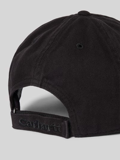 Carhartt Work In Progress Basecap mit Label-Applikation Black 3