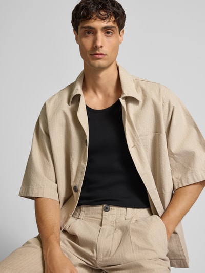 ANNARR Tanktop in Ripp-Optik Modell 'RIC' Black 3