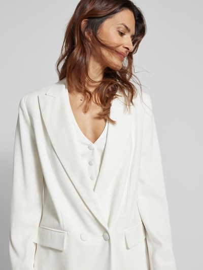 Swing Blazer met reverskraag Offwhite - 3