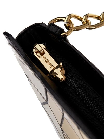 Marc Cain Crossbody Bag mit Besatz in Lackoptik Gold 6