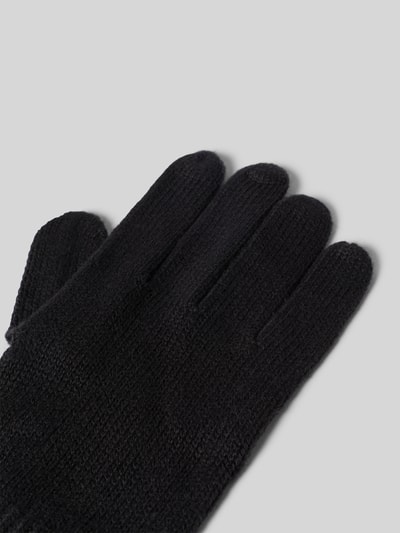 Tommy Hilfiger Handschoenen van een mix van katoen en kasjmier Zwart - 3