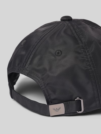 Emporio Armani Basecap mit Label-Applikation Black 3