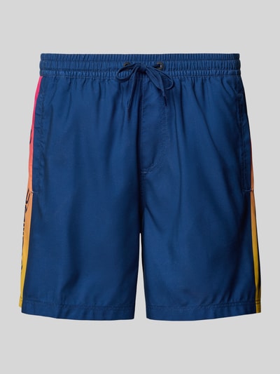 Quiksilver Spodenki kąpielowe z elastycznym pasem Niebieski 1