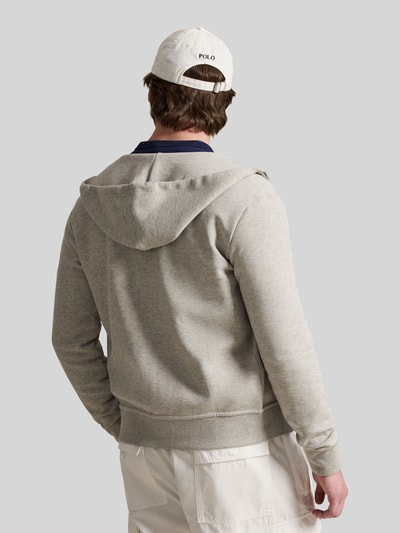 Polo Ralph Lauren Bluza rozpinana o kroju regular fit z mieszanki bawełny Ciemnoszary melanż 5