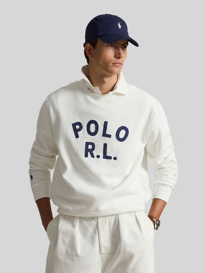 Polo Ralph Lauren Bluza o kroju regular fit z mieszanki bawełny Biały 4