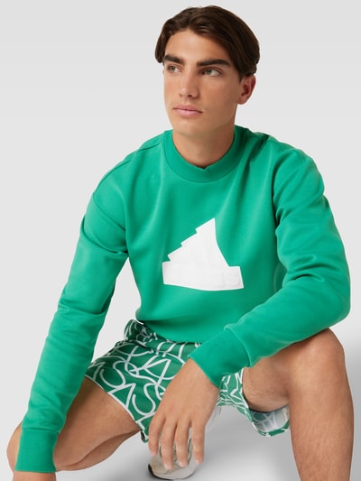 ADIDAS SPORTSWEAR Sweatshirt met labeldetail Groen - 3