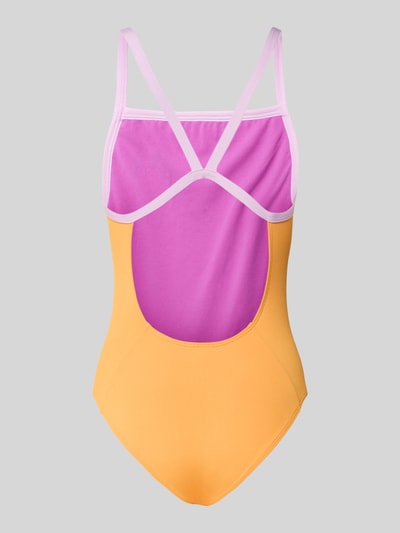 adidas Sportswear Sportbadpak met logoprint Oranje - 3