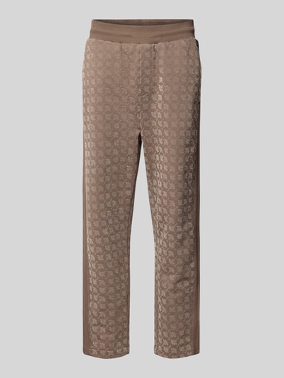 JOOP! Collection Sweatpants mit elastischem Bund und Label-Detail Modell 'Tamas' Beige 2