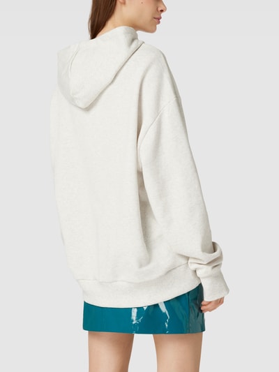 New Balance Hoodie in Melange-Optik Modell 'Athletics Warped Class' Mittelgrau meliert 5