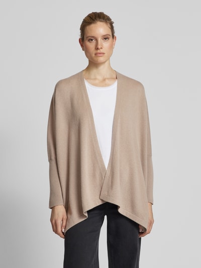 (The Mercer) N.Y. Kaschmircardigan mit offener Vorderseite Taupe 4