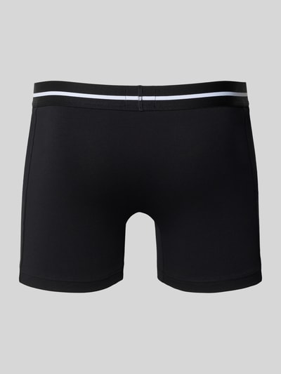 BOSS Obcisłe bokserki z mieszanki bawełny w zestawie 3 szt. Czarny 3