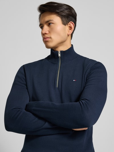 Tommy Jeans Slim fit schipperstrui van puur katoen Marineblauw - 3