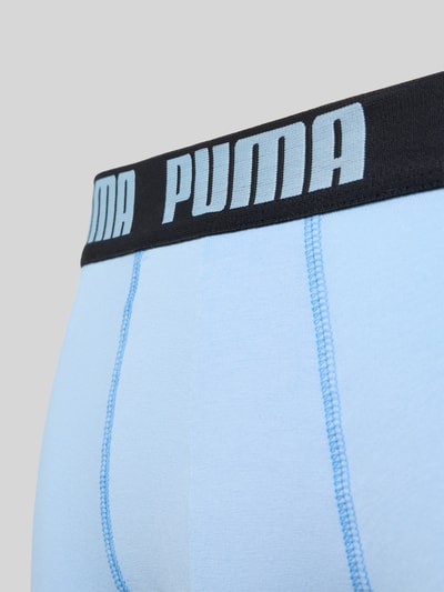 PUMA Boxershort met elastische logo in band in een set van 2 stuks Marineblauw - 2