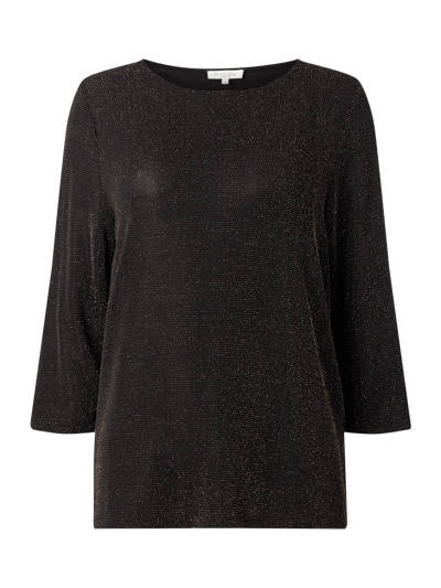 Christian Berg Woman Shirt mit Effektgarn Black 1