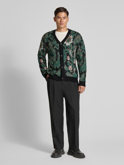 Les Deux Regular Fit Jacke mit Woll-Alpaka-Anteil Modell 'Alex' Black 1