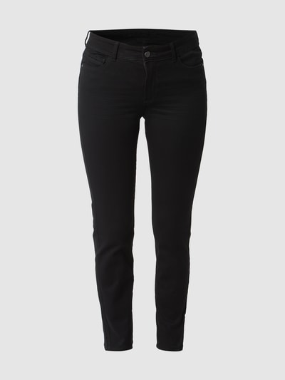 Christian Berg Woman Coloured Skinny Fit 5-Pocket-Jeans Black 2