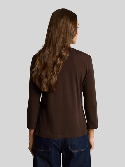 Tom Tailor 3/4-Shirt mit Frontprint Dunkelbraun 5