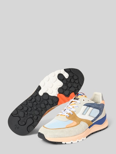 Floris Van Bommel Sneaker mit Label-Patch Modell 'De Treener' Mittelgrau 4