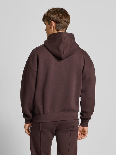 PROHIBITED Hoodie met capuchon Donkerbruin - 5
