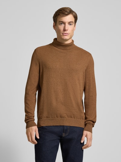 Lerros Coltrui met labelstitching Lichtbruin - 4