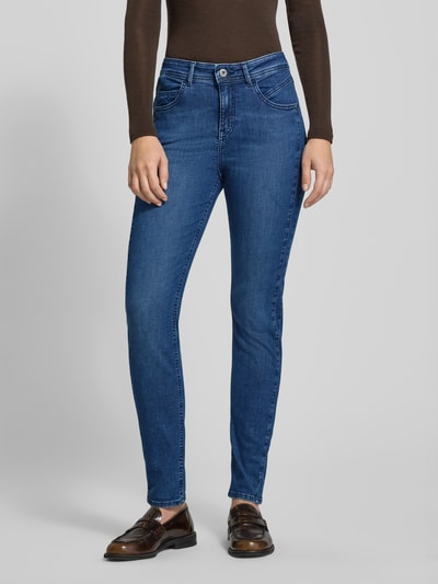Brax Skinny fit jeans met 5-pocketmodel, model 'SHAKIRA' Blauw - 4