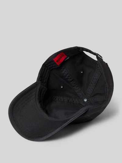 Produktfoto, Basecap aus reiner Baumwolle Modell 'CARA-VALENTINE' von HUGO, Optik: Unifarben, Label-Schriftzug, eingestickte Luftlöcher, verstellbarer Riegel