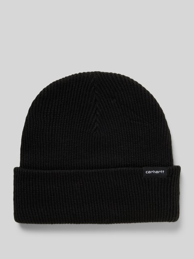 Carhartt Work In Progress Beanie mit Label-Detail Black 1