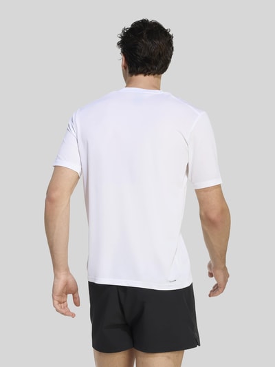 adidas Training Regular Fit Sport-T-Shirt mit Logo-Print Weiss 5