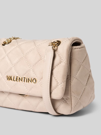 Valentino Bags Umhängetasche mit Label-Detail Modell 'OCARINA' Ecru 2
